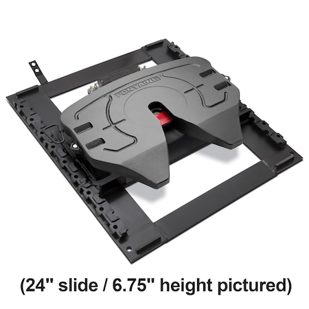 Fontaine Fifth Wheel Assy, Air Slide Bracket, No-Slack Ii 7000 Lwb Slide, 6-3/4 Height, 24 In. Slide SL7LWB675024